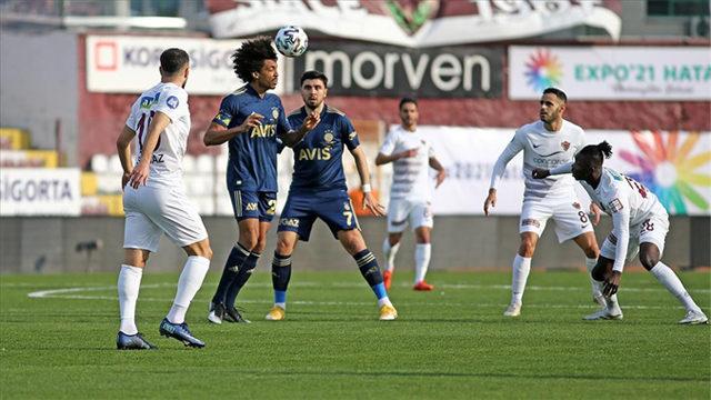 Hatayspor - Fenerbahçe maçı iptal edildi