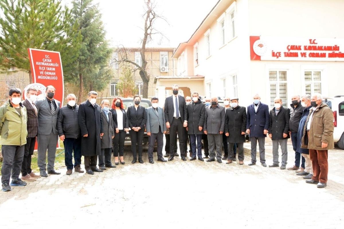 &Ccedil;atak&rsquo;taki &ccedil;ift&ccedil;ilere 3 ton yonca tohumu desteği