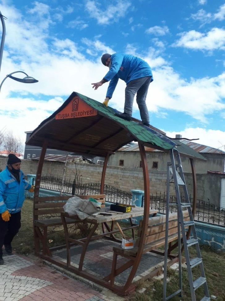 Tuşba Belediyesi bahar mesaisine erken başladı G5