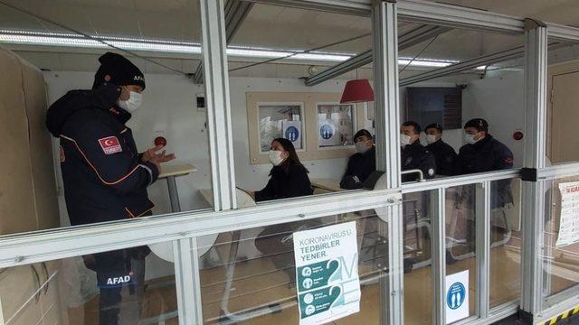 Çavdarhisar’da deprem tatbikatı