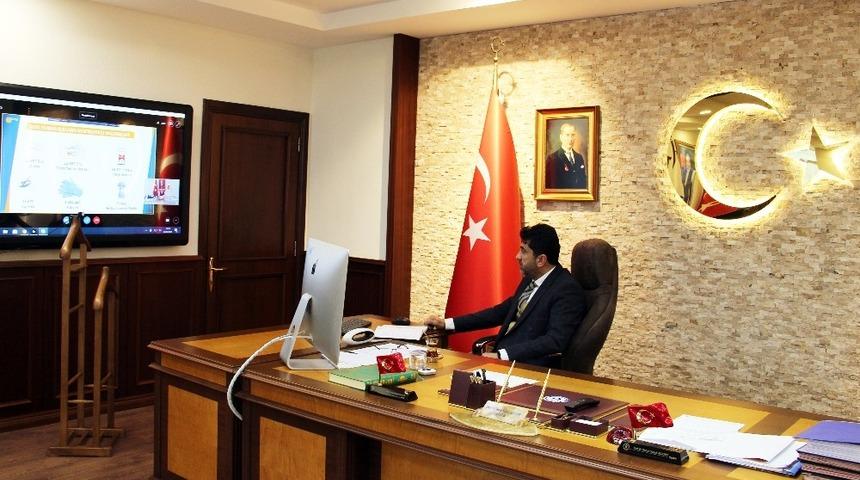 Rekt&ouml;r Aldemir, Sınav Koordinasyon Kurulu toplantısına katıldı