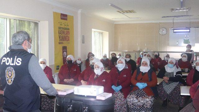 70 bayan KADES uygulaması hakkında bilgi verildi
