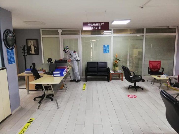Ticaret ve Sanayi Odası dezenfekte edildi G1