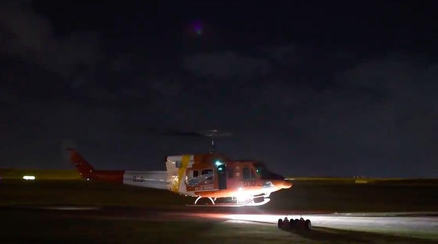 Uruguay'da kaza yapan helikopterdeki Kovid-19 aşıları ziyan oldu