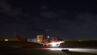 Uruguay'da kaza yapan helikopterdeki Kovid-19 aşıları ziyan oldu