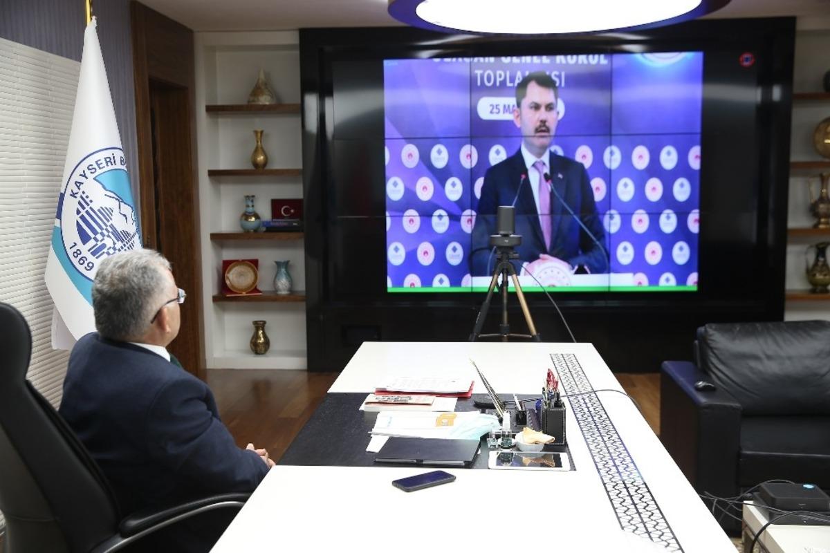 Başkan B&uuml;y&uuml;kkılı&ccedil; İller Bankası Genel Kurulu&rsquo;na katıldı