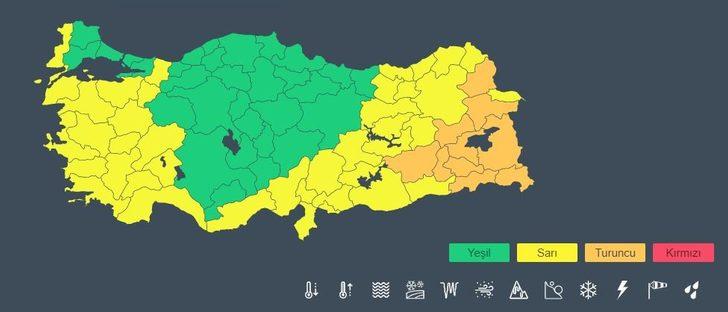 Denizli ve ilçelerine 2 günlük zirai don uyarısı G5