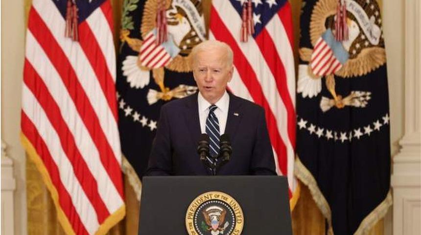 Biden: 100 g&uuml;nde 100 milyon aşı hedefine ulaştık, şimdi 200 milyonu hedefliyoruz