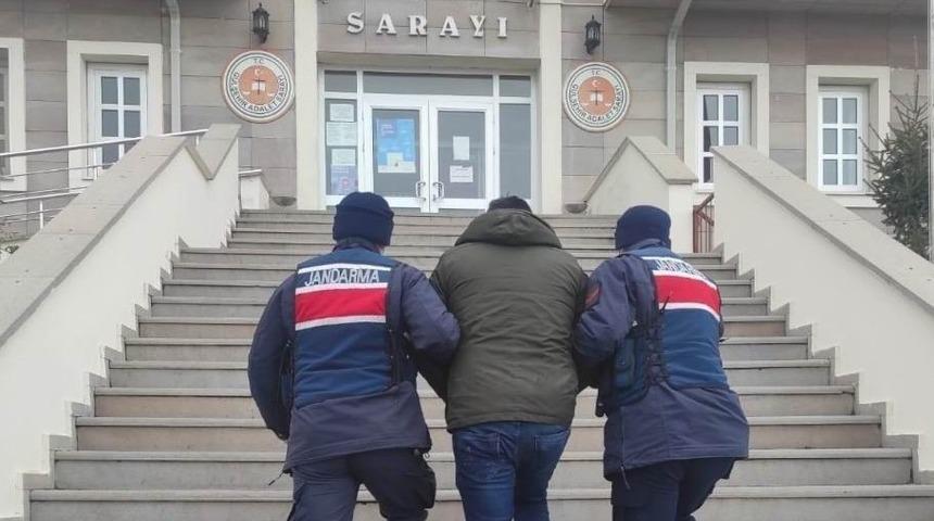 G&uuml;lşehir&rsquo;de 3 yıl 1 ay hapis cezası ile aranan şahıs yakalandı