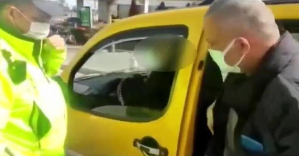 Korsan taksici m&uuml;şteri kimliğindeki polise yakaladı