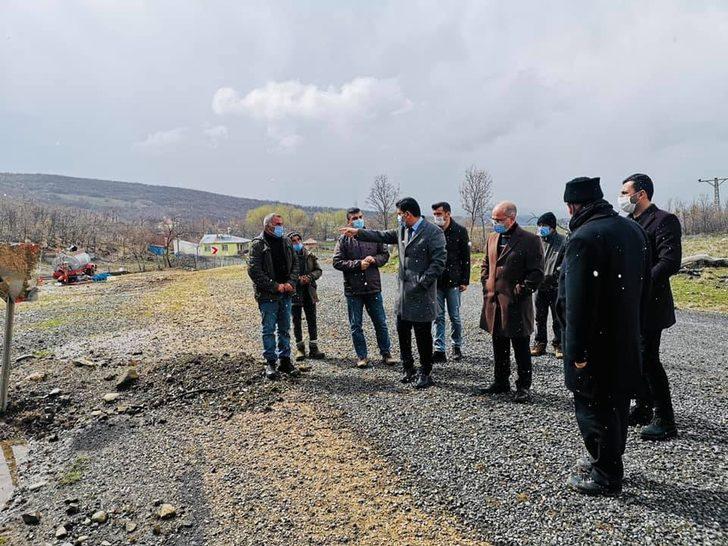 Karakoçan’da yağıştan etkilenen bölgeler incelendi G2