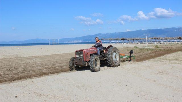 Burhaniye’de plajlar düzenleniyor