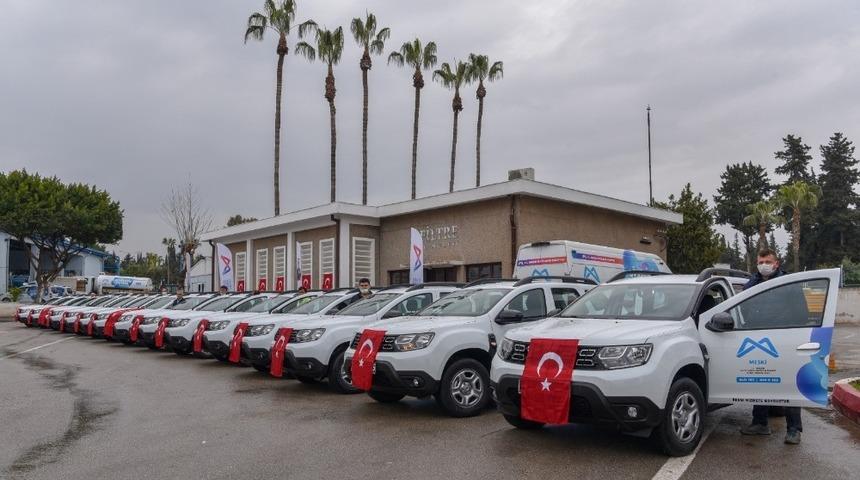 MESKİ, 15 yeni ara&ccedil;la filosunu genişletti