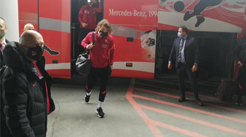 Milliler, Norveç maçı için İspanya'ya gitti