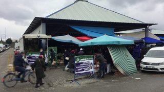 Samsun'da şoke eden olay! Koronavirüs hastası pazarcı tezgahta yakalandı