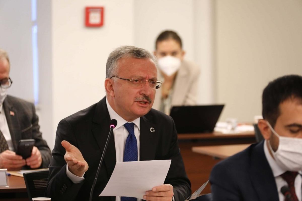 Rekt&ouml;r Levent, Y&Ouml;K Anadolu Projesi değerlendirme toplantısına katıldı