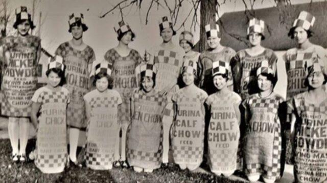 1930’lu yıllarda Büyük Buhran Dönemi’ne damga vuran moda akımı: Yem Çuvalı Trendi