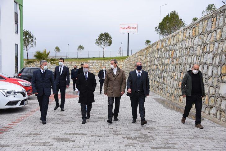 Kaymakam Sağlam ve Başkan Kayda, OSB’de incelemelerde bulundu G1