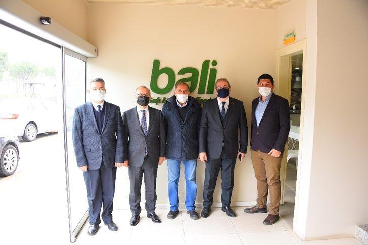 Kaymakam Sağlam ve Başkan Kayda, OSB’de incelemelerde bulundu G3