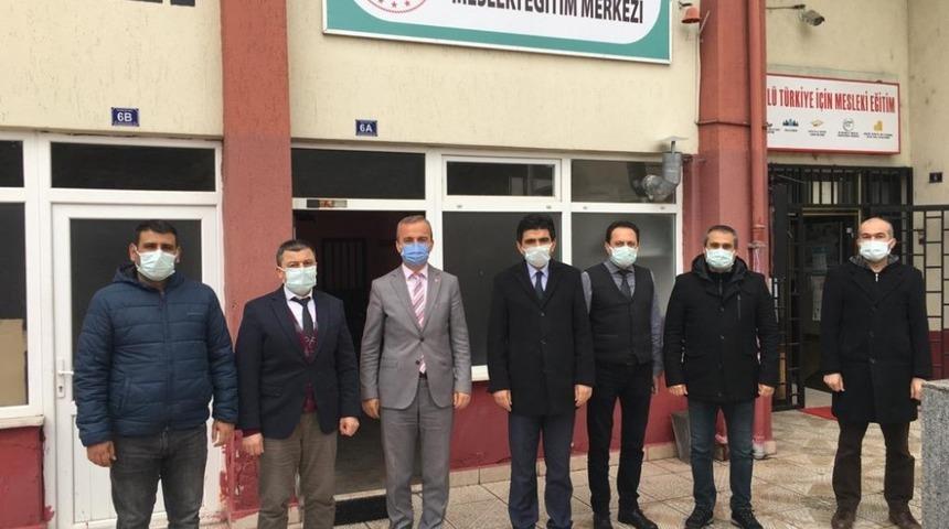 Kaymakam Coşgun, kurumları ziyaret etti