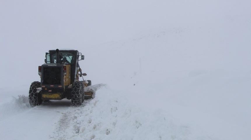 Bingöl’de karla kapanan 67 köy yolu ulaşıma açıldı
