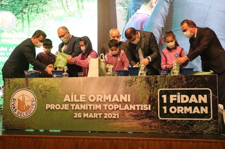Sivas’ta 58 bin aileye 580 bin fidan dağıtılacak G5