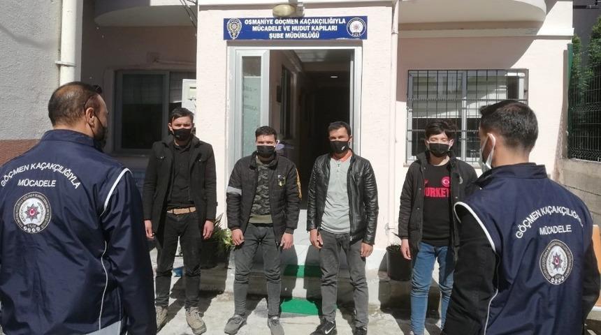 Osmaniye’de Afgan uyruklu 4 mülteci yakalandı