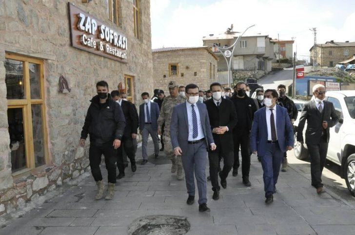 DAP heyeti Çukurca’da incelemelerde bulundu G3