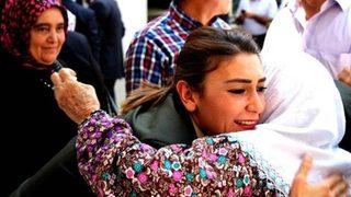 Astsubay Eylül Düğer Ermenek'te sevgiyle karşılandı
