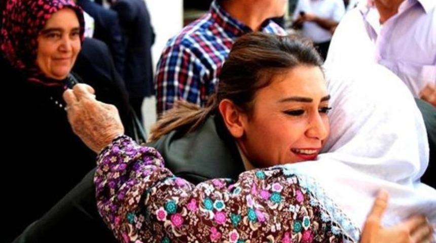 Astsubay Eylül Düğer Ermenek'te sevgiyle karşılandı