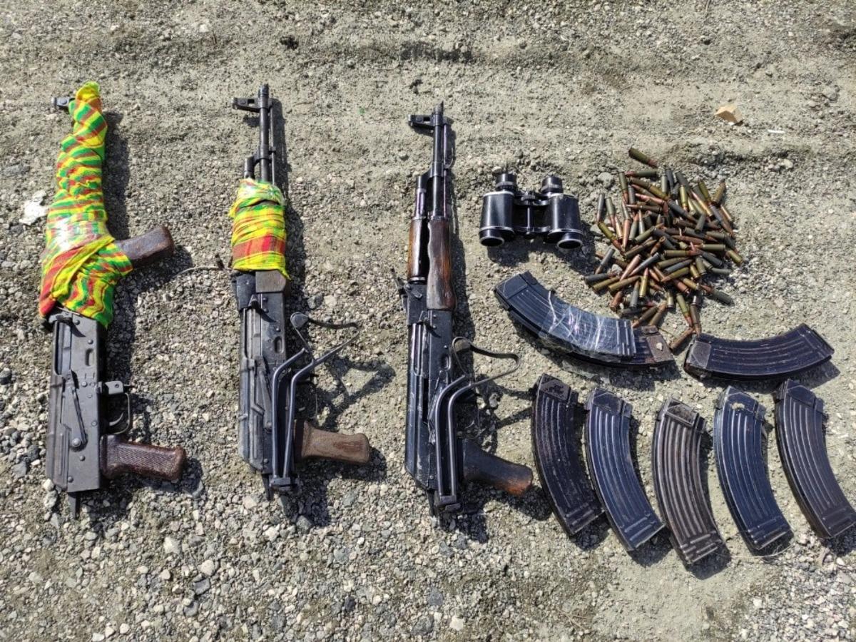 Van&rsquo;da PKK/KCK ter&ouml;r &ouml;rg&uuml;t&uuml;ne ait silah ve m&uuml;himmat ele ge&ccedil;irildi