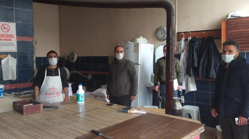 Çelikhan ilçesinde dinamik denetim yapıldı