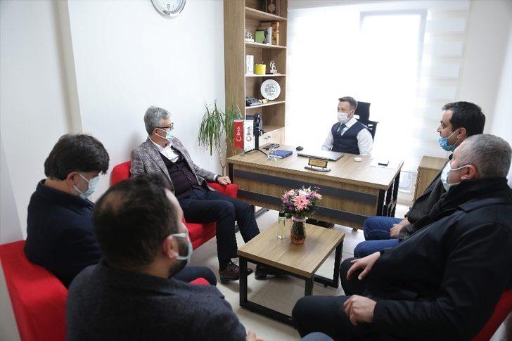 AK Parti İl Başkanı Mehmet Ellibeş İHA’yı ziyaret etti G2