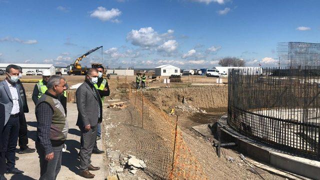 Bismil Atıksu Arıtma Tesisi Projesinde çalışmalar sürüyor