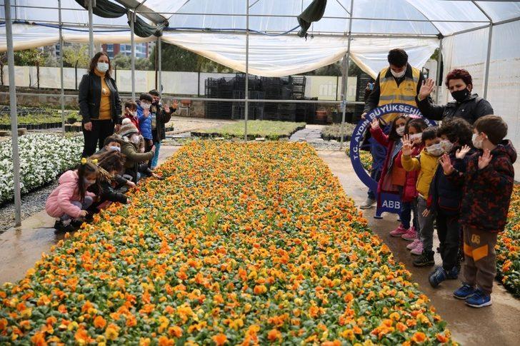 Miniklerden Aydın Büyükşehir Belediyesi’nin fidanlığına ziyaret G1
