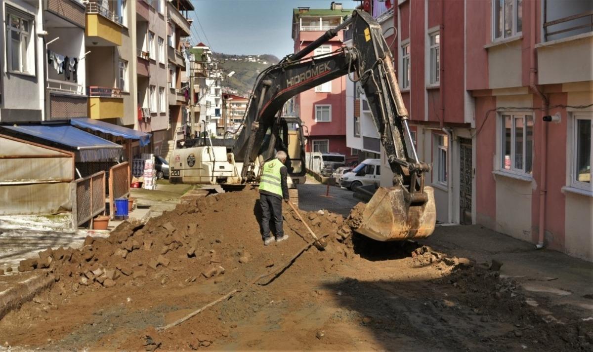 Altınordu&rsquo;da altyapı &ccedil;alışmaları s&uuml;r&uuml;yor