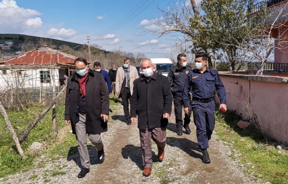 Kurum amirleri vatandaşın ayağına gitti