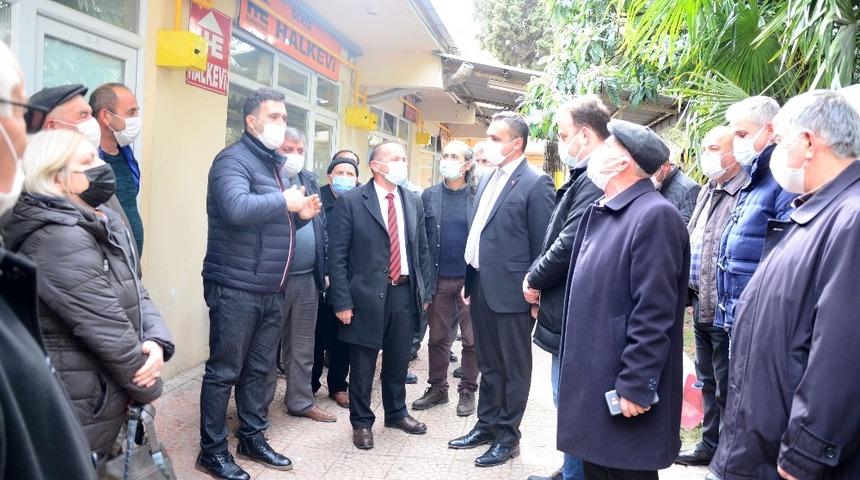 Gerze Muhtarlar Cemiyetinde tatlı tesadüf