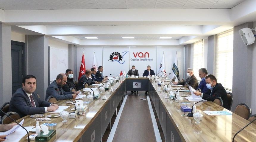 &rsquo;Van OSB M&uuml;teşebbis Heyet Toplantısı&rsquo; yapıldı