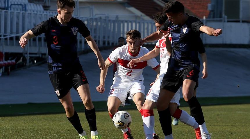 Ümit Milliler, Hırvatistan'a 4-1 yenildi