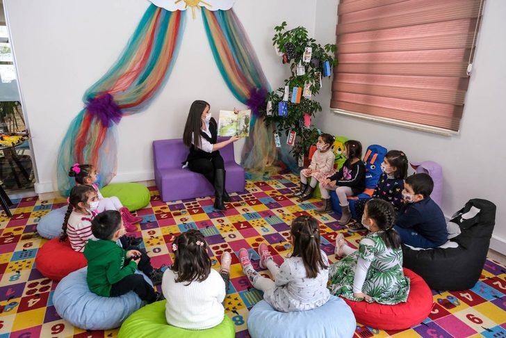 Altındağlı minikler kütüphanede G2