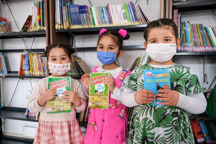 Altındağlı minikler kütüphanede G3