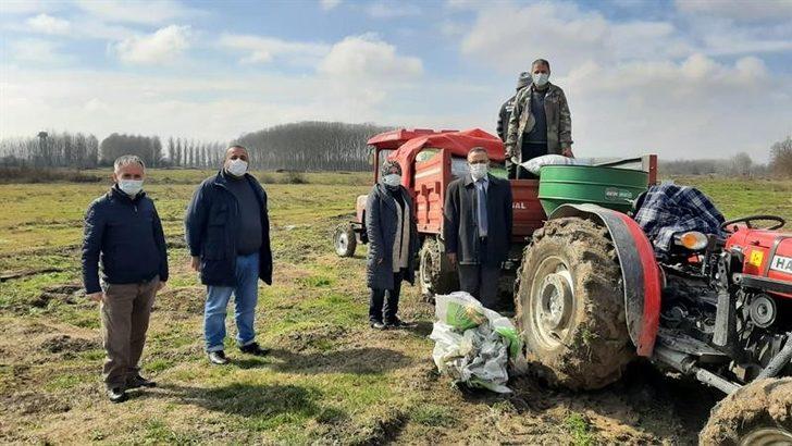 Meralarda gübreleme devam ediyor G4