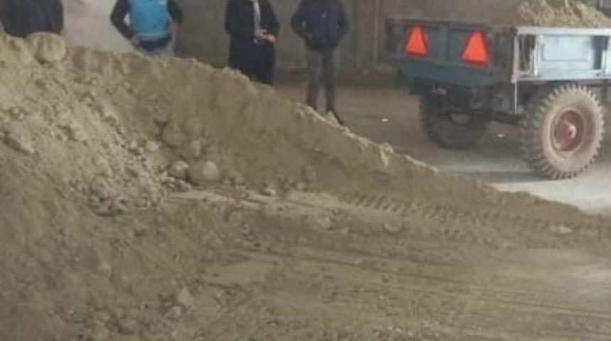 Mera alanları için köylere gübre gönderildi