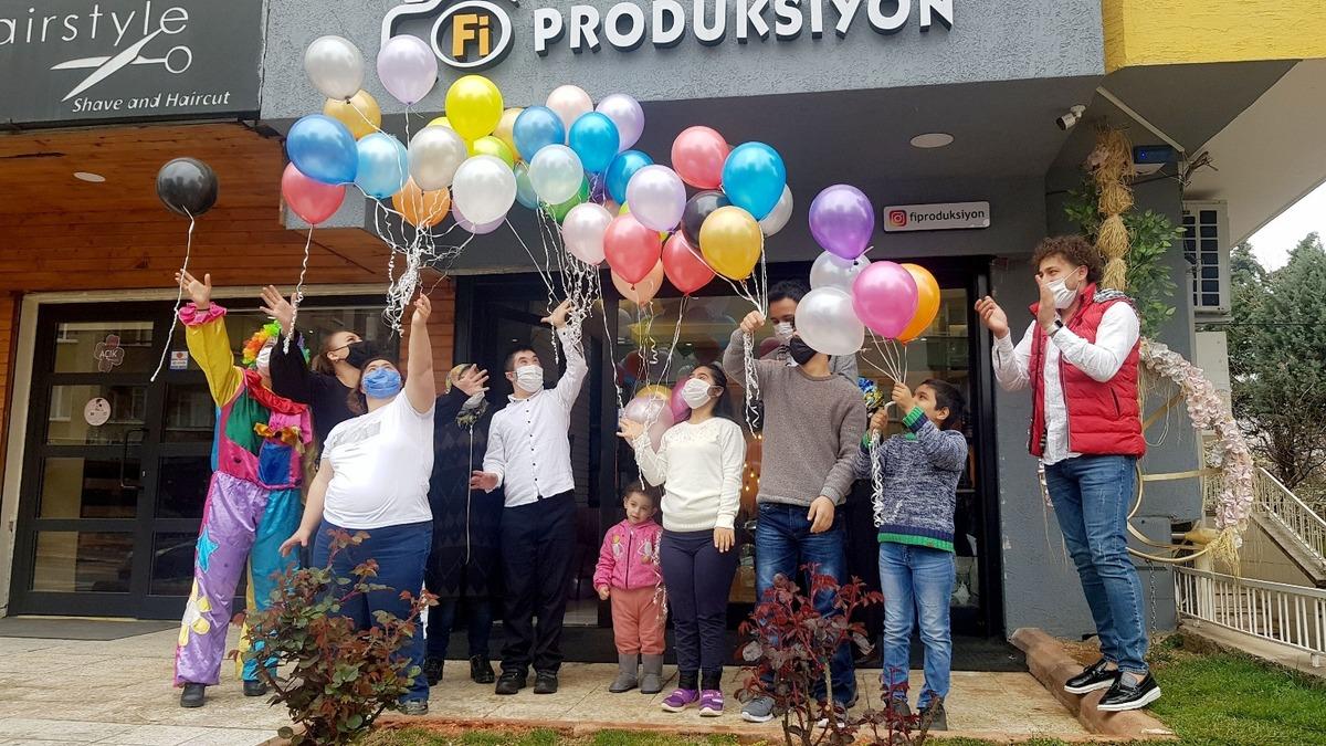 Fi prod&uuml;ksiyondan &ouml;zel &ccedil;ocuklara &ouml;zel etkinlik