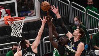 Bucks'ın 8 maçlık galibiyet serisine Celtics son verdi