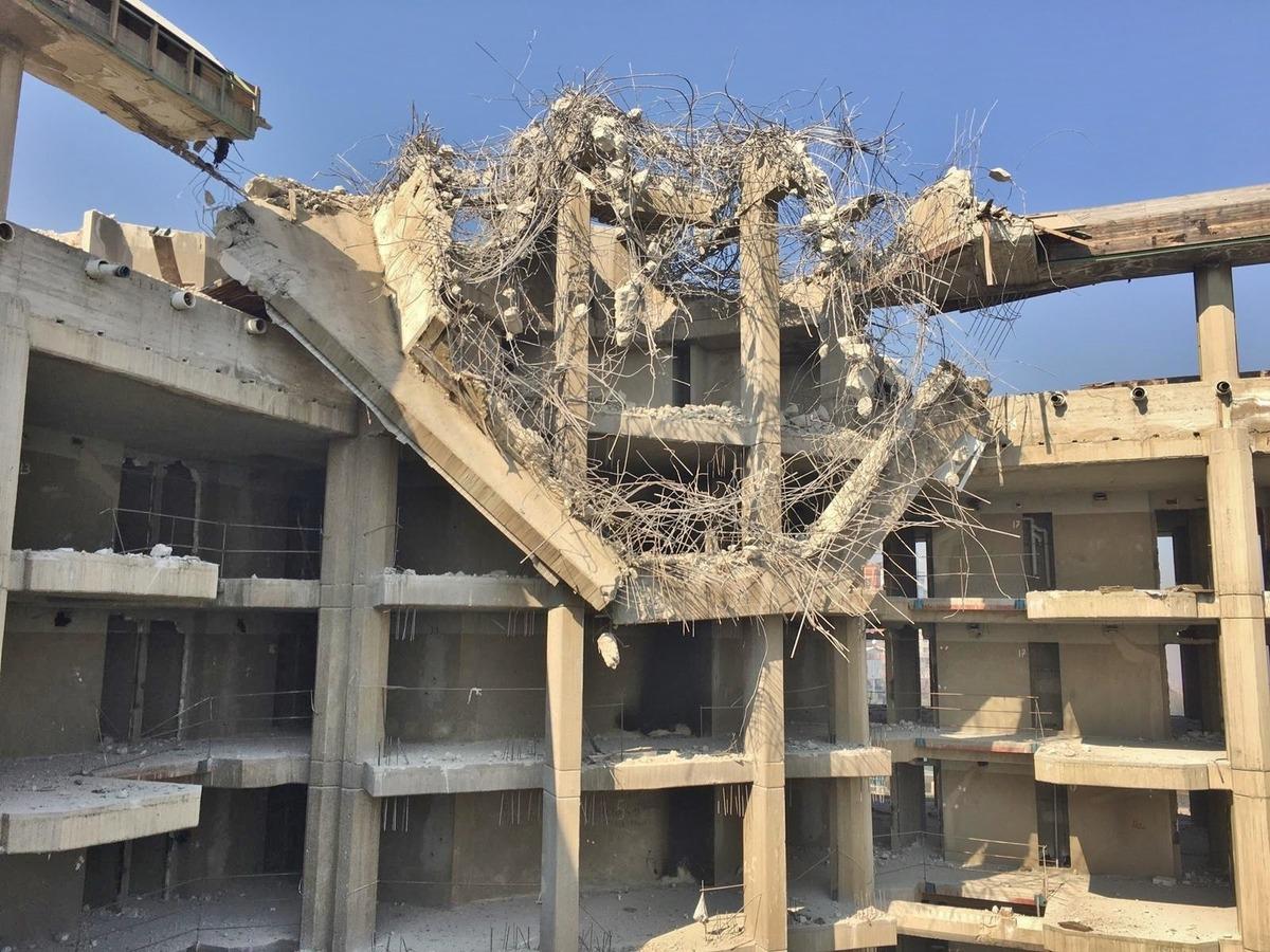 &Ccedil;ekirge Teras yıkımlarla şekilleniyor