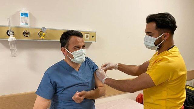 Başkan Ulutaş ikinci doz aşısını oldu