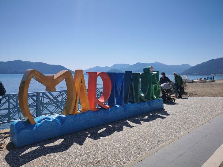 Marmarisliler güzel havanın keyfini çıkardı G3