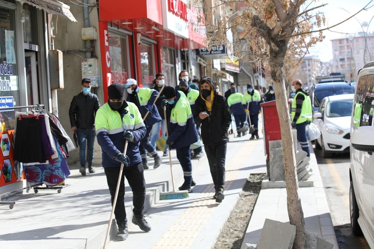 İpekyolu&rsquo;nda bahar temizliği